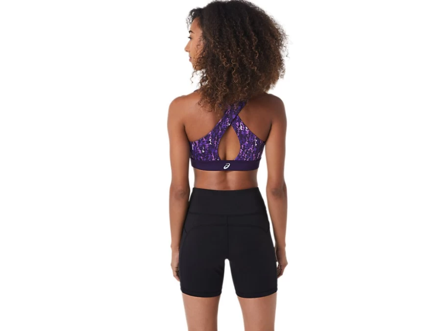 ASICS Women's PR LYTE Bra - Orchid/Night Shade - Lightweight Support Sports Bra