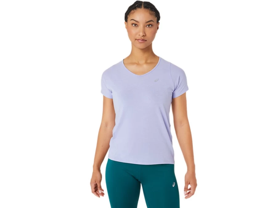 ASICS Women's Vapor V-Neck Short Sleeve Top