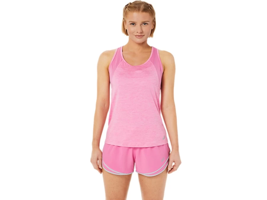 ASICS Women's PR LYTE Racerback Tank Top - Dragon Fruit Color