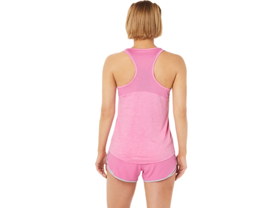 ASICS Women's PR LYTE Racerback Tank Top - Dragon Fruit Color