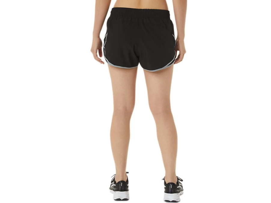 ASICS Women's PR Lyte 2.5 Inch Running Shorts in Performance Black/Sheet Rock