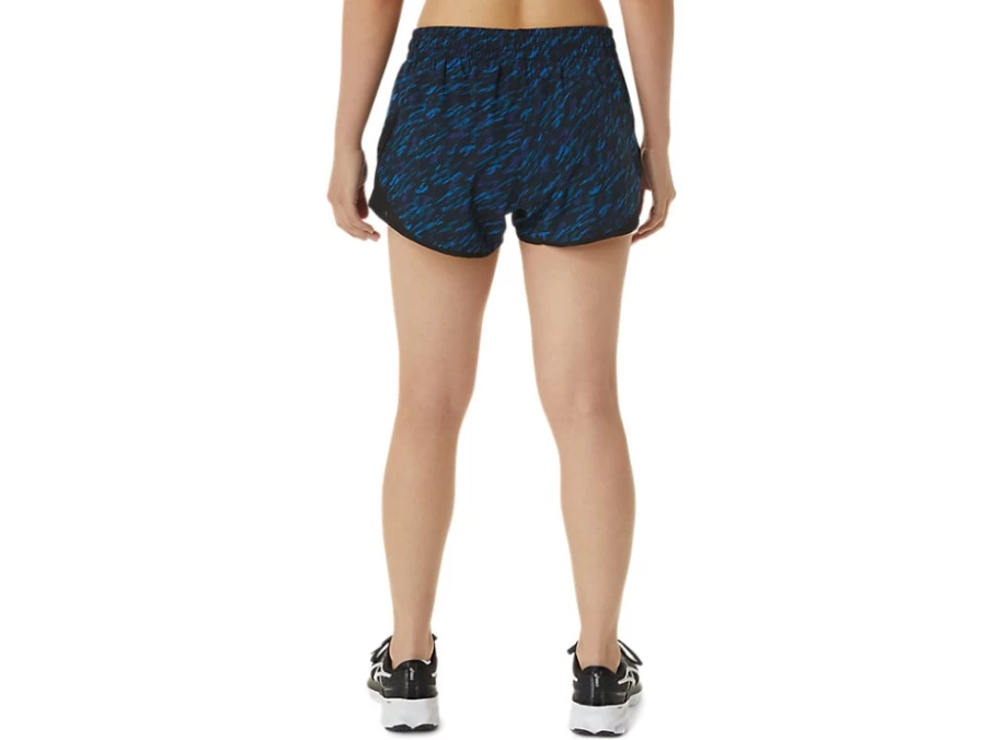 ASICS Women's PR Lyte 2.5-Inch Running Shorts in Night Shade/Lake Drive Print