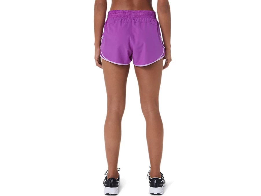 ASICS Women's PR LYTE 2.5 Inch Running Shorts in Orchid for Lightweight Comfort