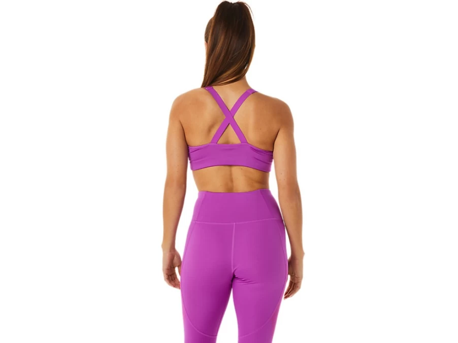ASICS Women's Accelerate Bra in Orchid - Lightweight Support Running Sports Bra