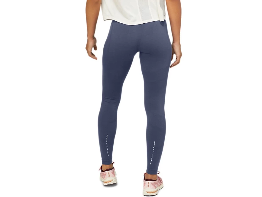 ASICS Women's Thunder Blue Seamless Tight - High-Performance Workout Leggings