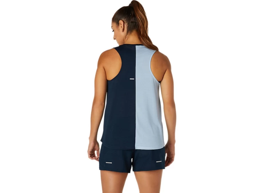 ASICS Women's Tokyo Tank Top - French Blue/Mist Athletic Shirt