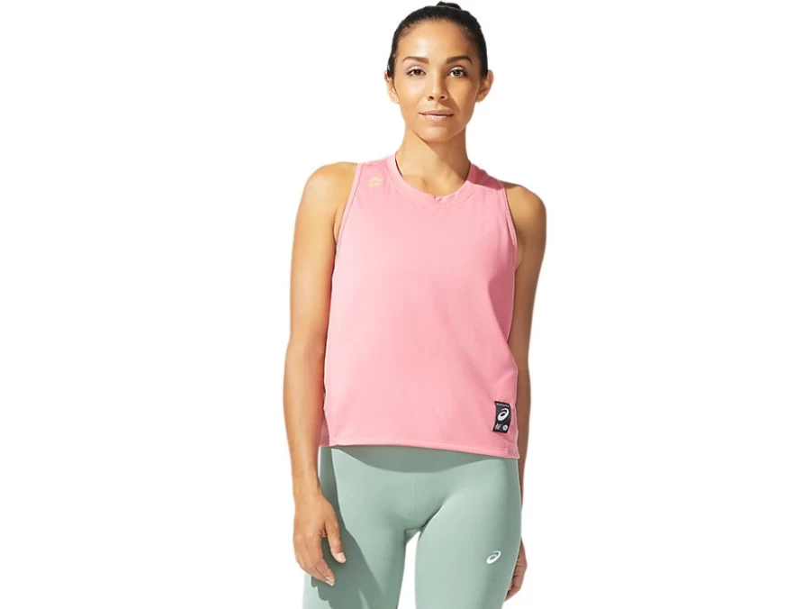 ASICS Women's Peach Petal Sakura Tank Top - Lightweight Running Shirt