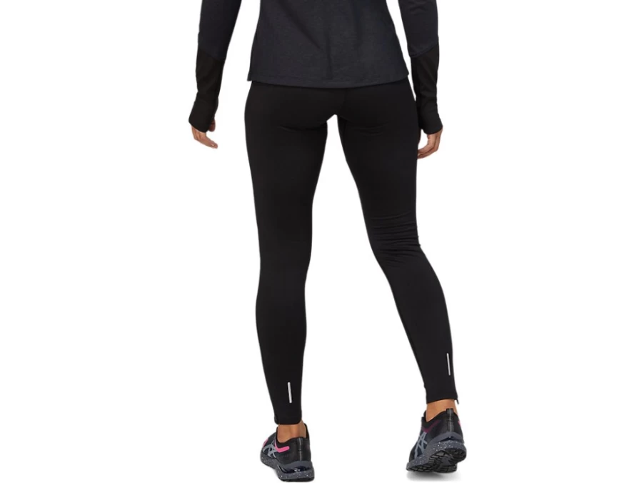 ASICS Women's Lite-Show Winter Tight in Performance Black - Thermal Running Tights for Women