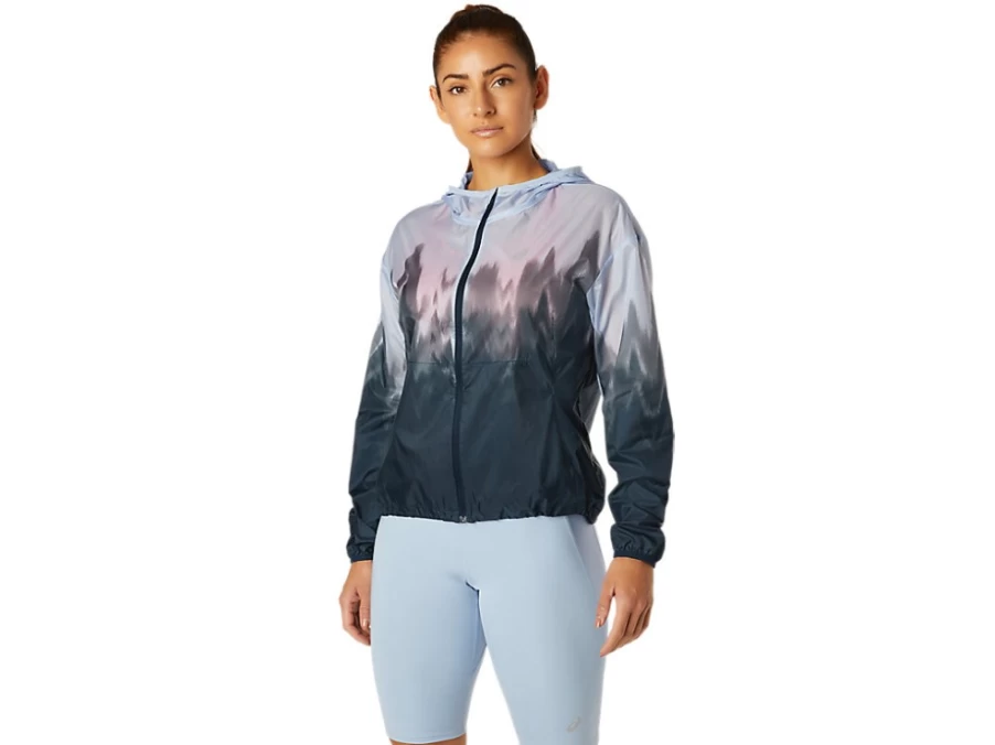 ASICS Women's Mist Kasane Lite Graphic Jacket