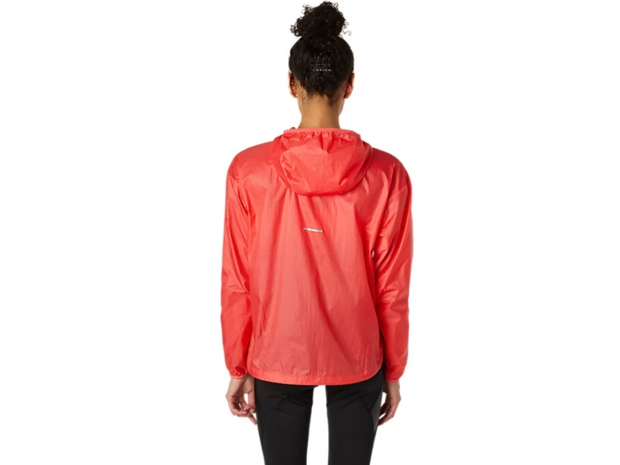 ASICS Women's Pink Grapefruit Kasane Solid Jacket