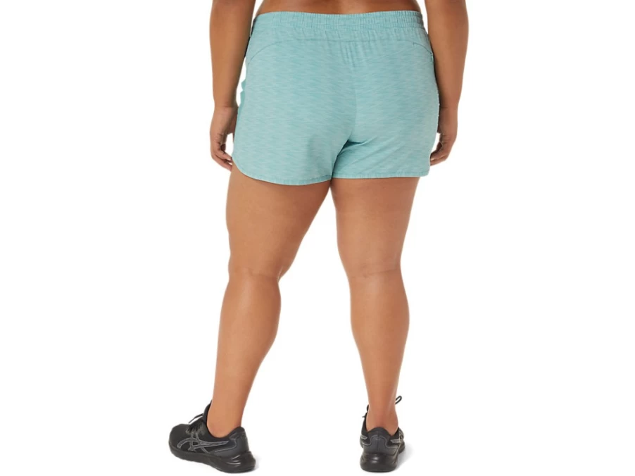 ASICS Women's LYTE SPEED 4-Inch Running Shorts in Sage Spacedye