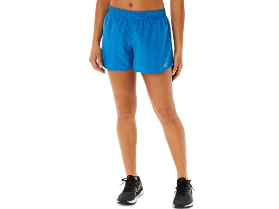 ASICS Women's LYTE SPEED 4" Running Shorts in Lake Drive Spacedye