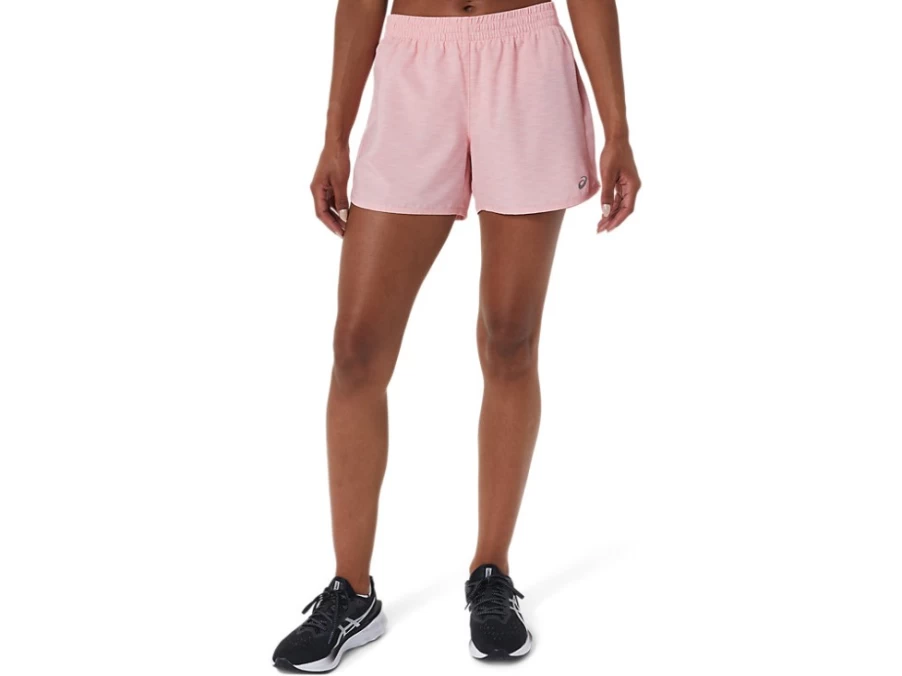 ASICS Women's Lyte Speed 4-Inch Running Shorts in Frosted Rose Spacedye