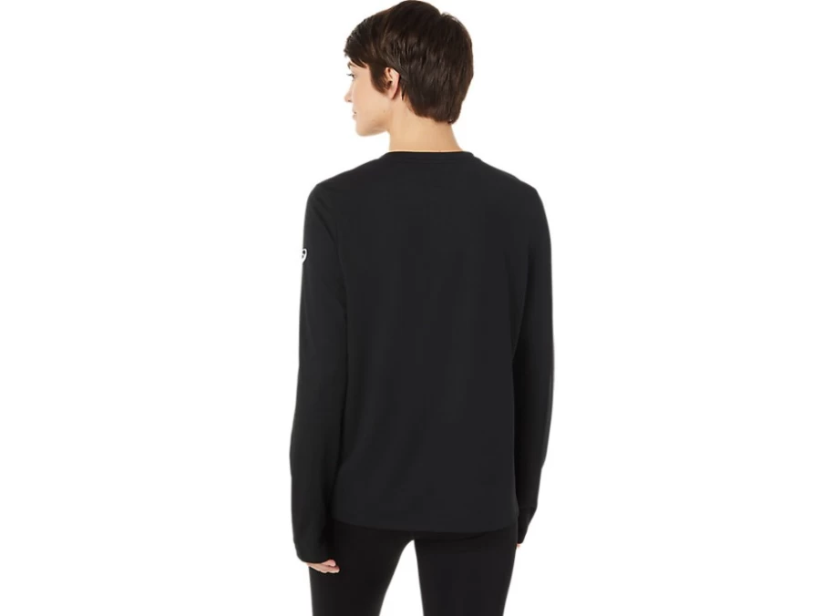 ASICS Women's Performance Black LAM Ready-Set II Long Sleeve Top