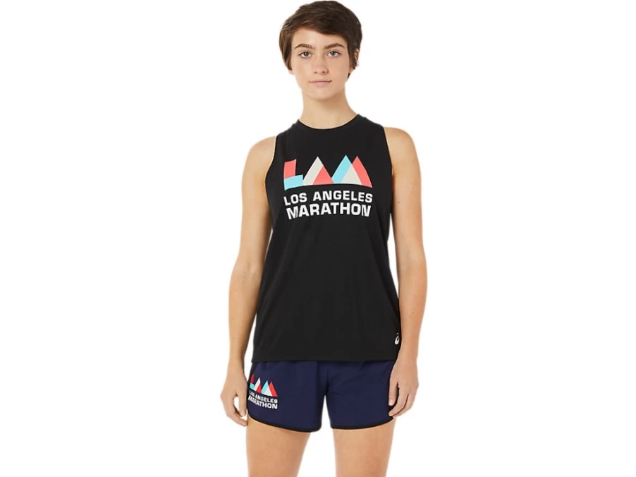 ASICS Women's LAM Ready-Set II Singlet - Performance Black