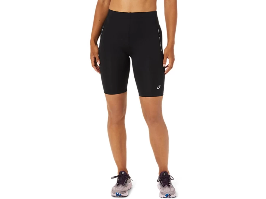 ASICS Women's Performance Black Race Sprinter Tight - High-Intensity Running Tights for Women