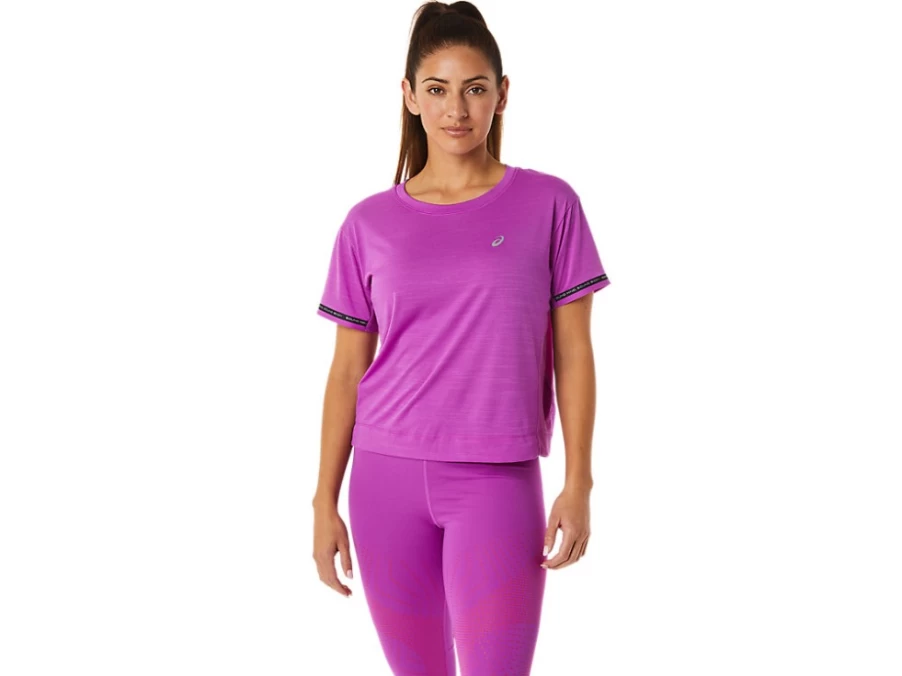 ASICS Women's Orchid Race Crop Top - Lightweight Running Shirt for Women
