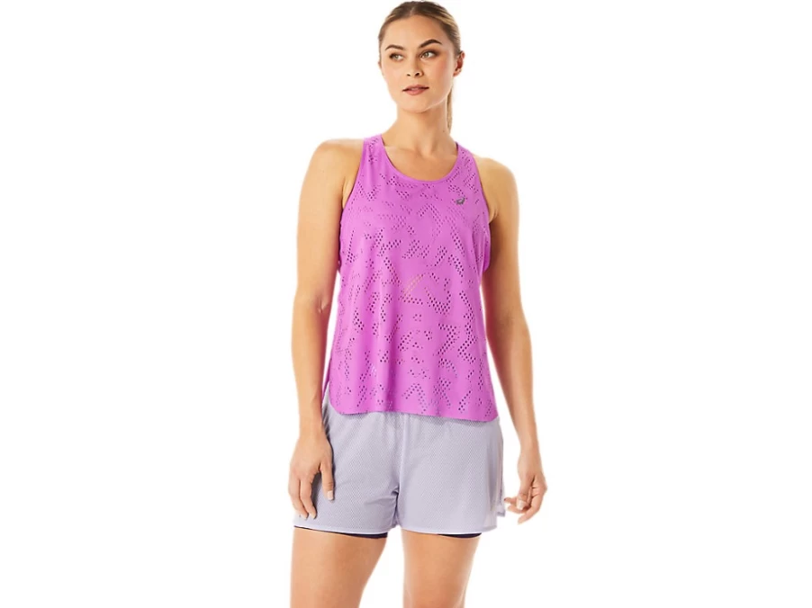 ASICS Women's Orchid Ventilate Actibreeze Tank Top – Lightweight Breathable Workout Shirt