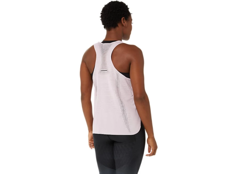 ASICS Women's Actibreeze Ventilate Tank Top - Barely Rose - Breathable Running Shirt