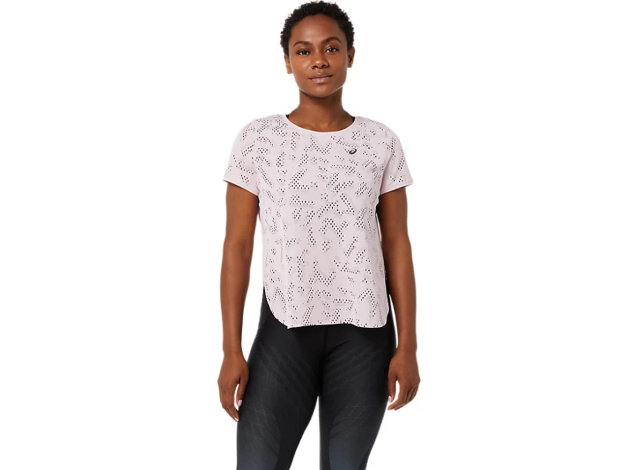 ASICS Women's Actibreeze Ventilate Short Sleeve Top - Barely Rose