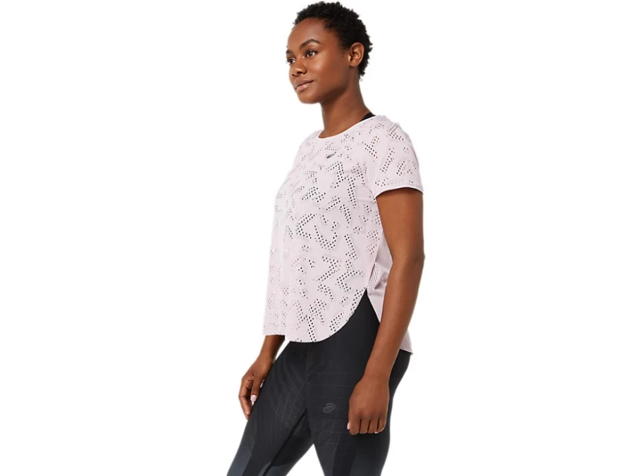 ASICS Women's Actibreeze Ventilate Short Sleeve Top - Barely Rose