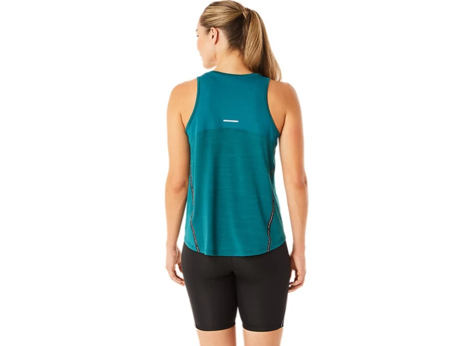 ASICS Women's Velvet Pine Race Tank Top – Lightweight Running Shirt for Women