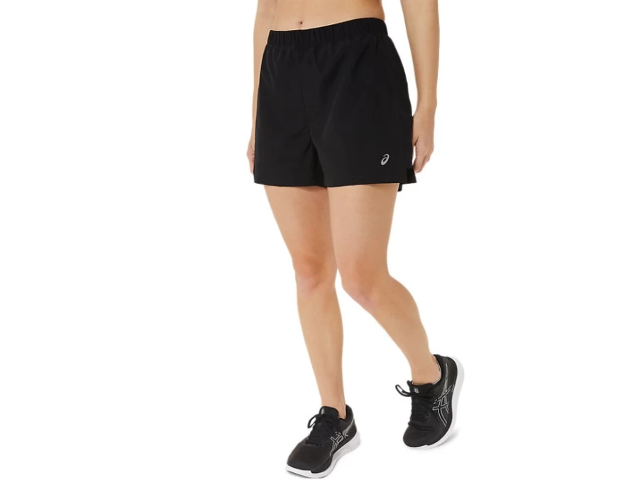 ASICS Women's Performance Black Ready-Set 3-Inch Shorts for Running & Training