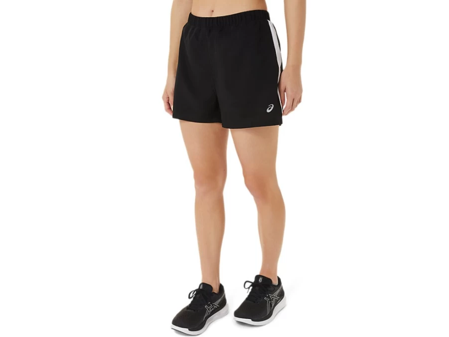 ASICS Women's Performance Black/Brilliant White Ready-Set 3-Inch Shorts