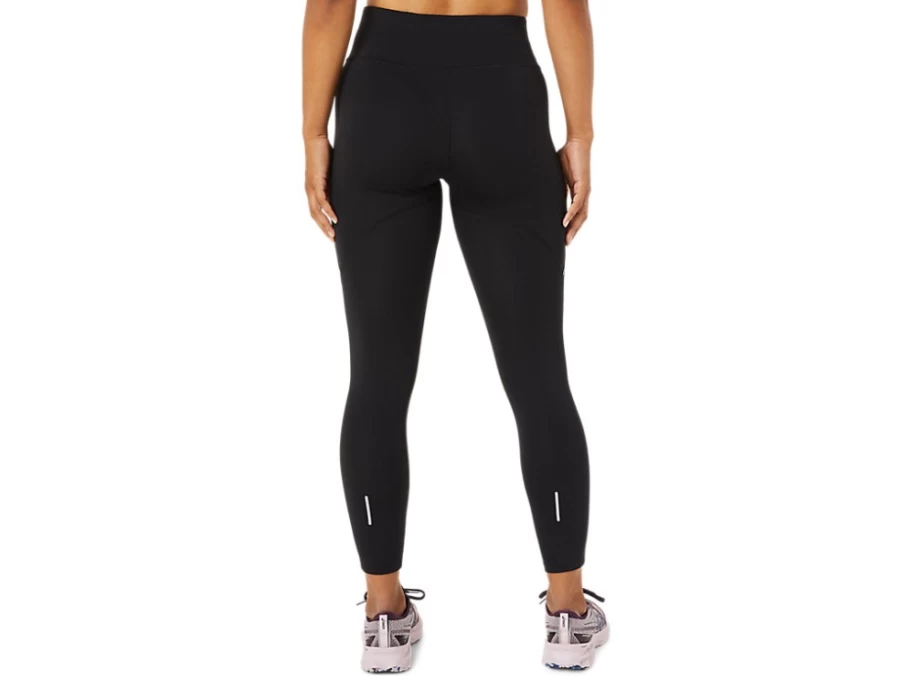 ASICS Women's High Waist Running Tights in Performance Black for Athletic Training