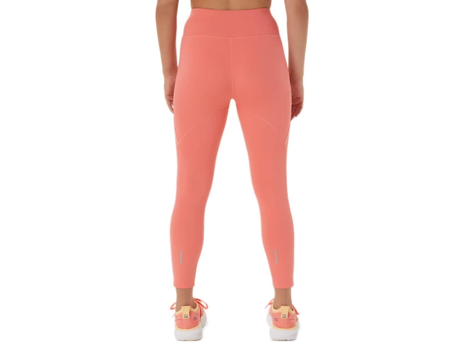 ASICS Women's High Waist Running Tights in Papaya - Race Fit & Comfort