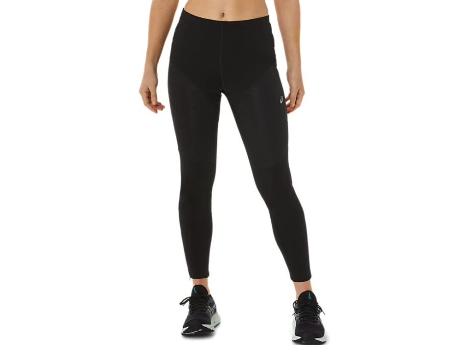 ASICS Women's Performance Black Winter Run Tight - Thermal Running Tights for Cold Weather