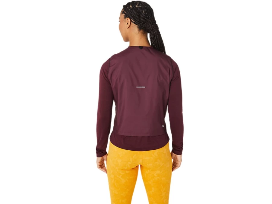 ASICS Women's Deep Mars Running Padded Vest - Lightweight & Warm Athletic Top