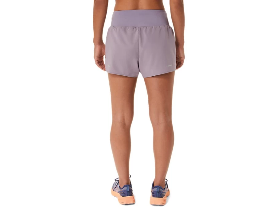 ASICS Women's Violet Quartz Road Running Shorts 3.5 Inch