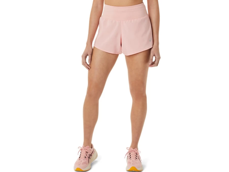 ASICS Women's Frosted Rose Road Running Shorts 3.5 Inch