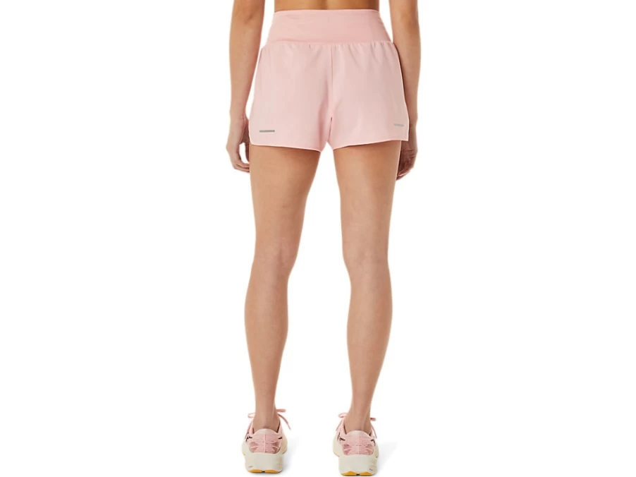 ASICS Women's Frosted Rose Road Running Shorts 3.5 Inch