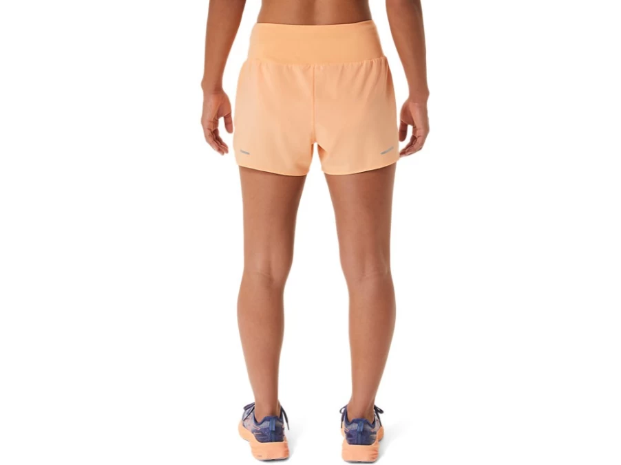 ASICS Women's 3.5-Inch Road Running Shorts in Summer Dune Color