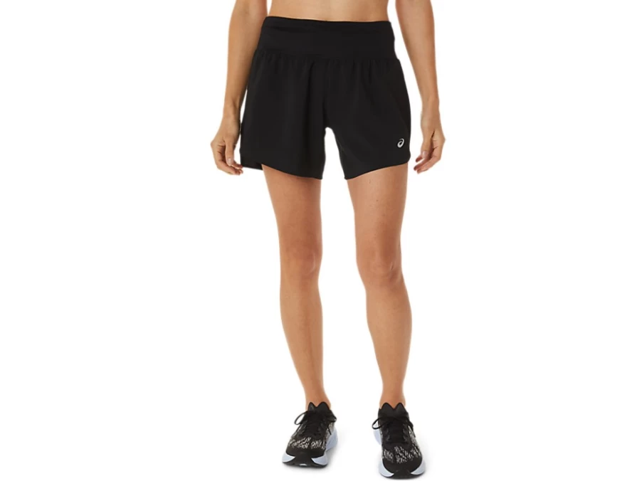 ASICS Women's Performance Black 5.5-Inch Road Running Shorts