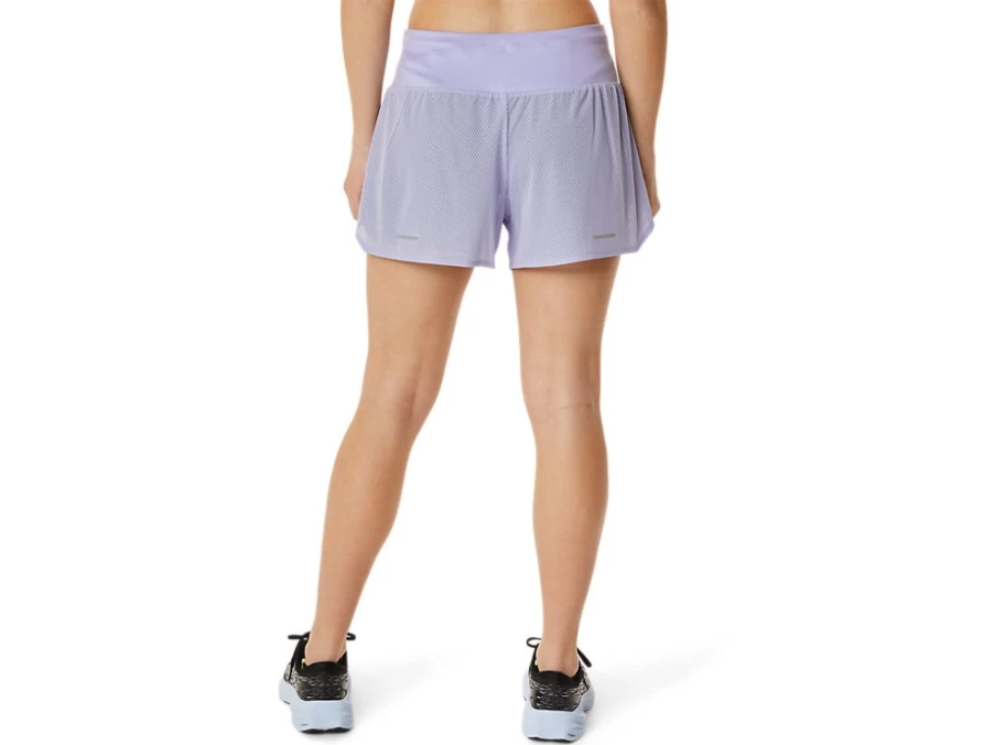 ASICS Women's Vapor/Night Shade Ventilate 2-in-1 3.5 Inch Running Shorts