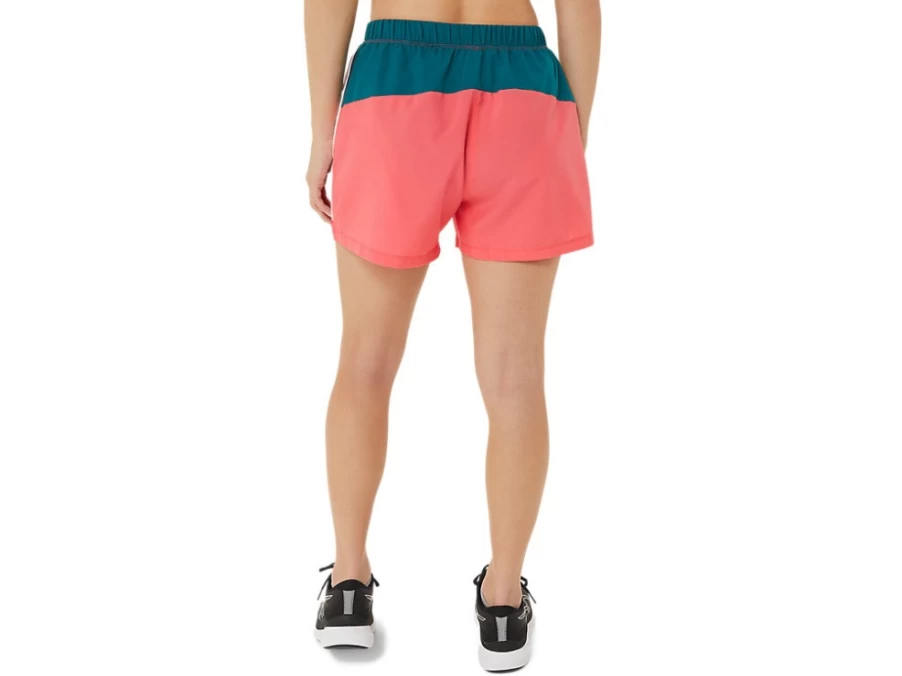 ASICS Women's Ready-Set 3-Inch Shorts - Color Block Design - Multi-Color