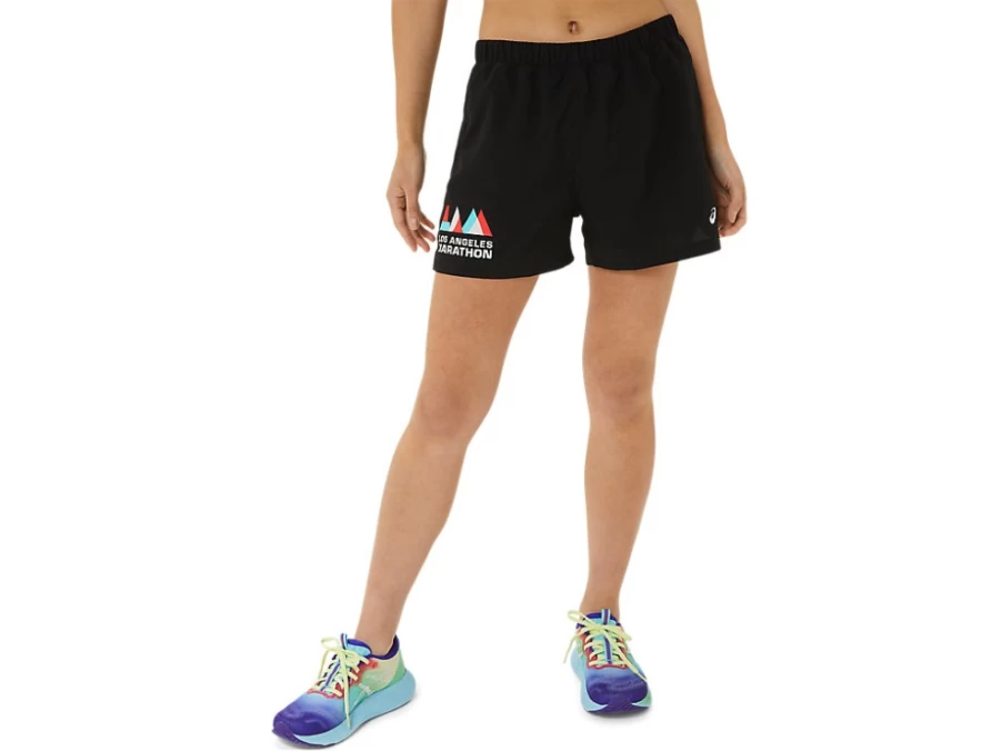 ASICS Women's Performance Black Ready-Set 3-Inch Running Shorts