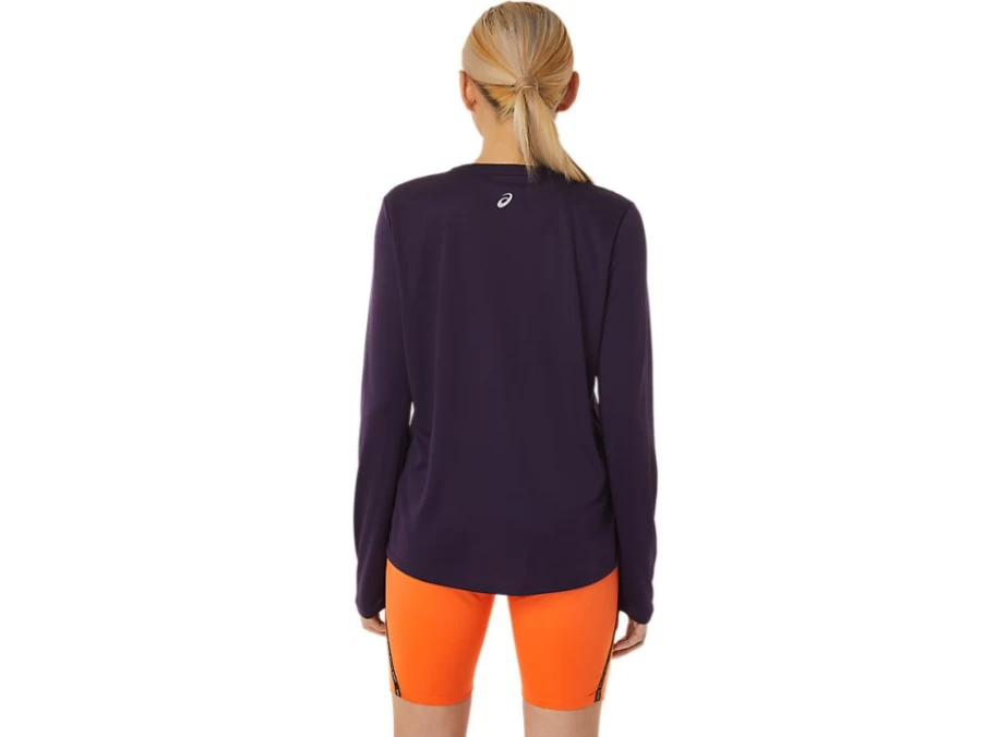 ASICS Women's FujiTrail Night Shade Long Sleeve Running Top