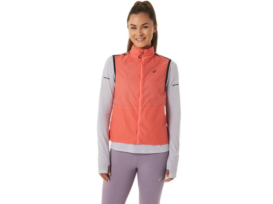 ASICS Women's Papaya Metarun Packable Running Vest – Lightweight & Breathable