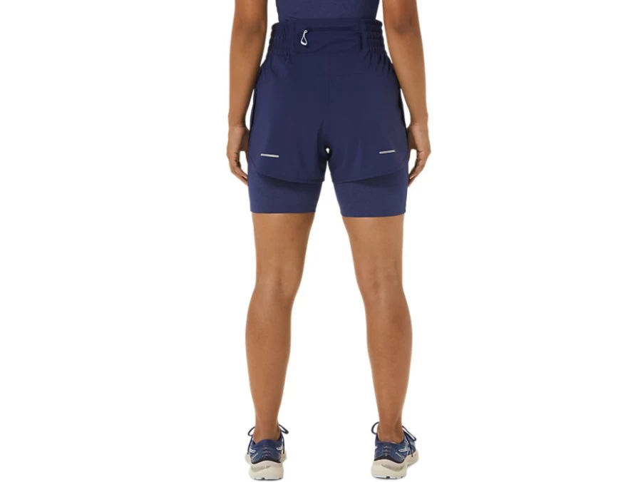 ASICS Women's Nagino 4-Inch Running Shorts in Indigo Blue - Lightweight Athletic Shorts for Training & Workouts