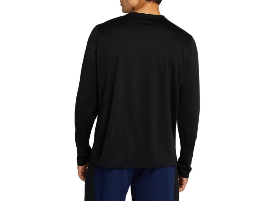 ASICS Men's M CORE LS TOP Performance Black Long Sleeve Shirt