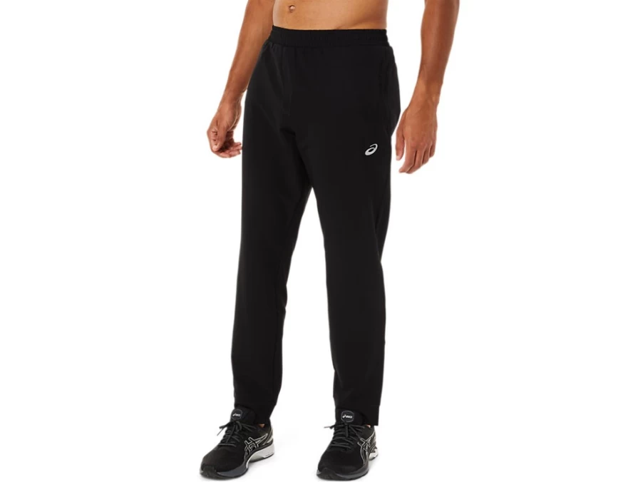 ASICS Men's Performance Black Woven Jogger Pants