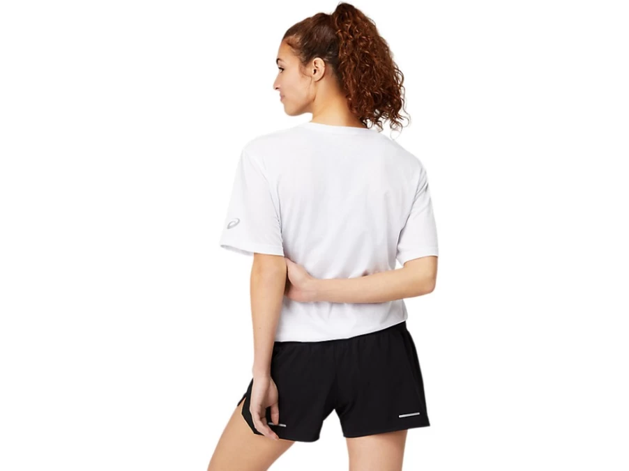 ASICS Unisex Brilliant White Graphic Short Sleeve Top