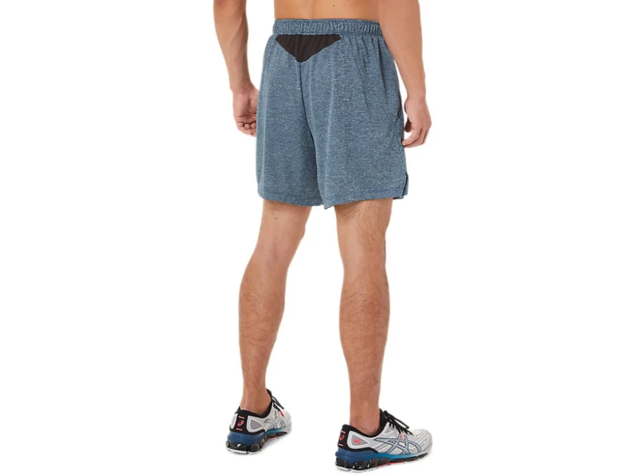 ASICS Men's 7-Inch Shorts in Sheet Rock Heather - Lightweight Running Athletic Shorts