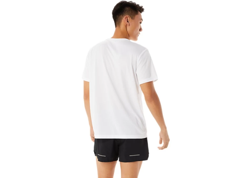 ASICS Men's Brilliant White Shoe Graphic Short Sleeve T-Shirt