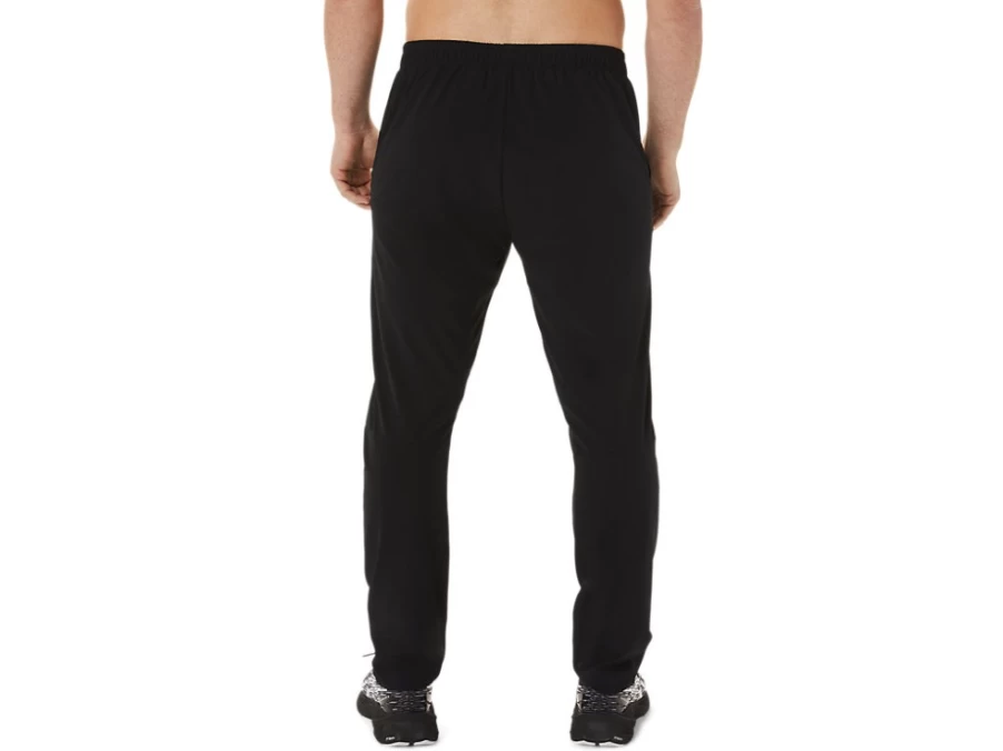 ASICS Men's Performance Black Woven Pants for Athletic Wear