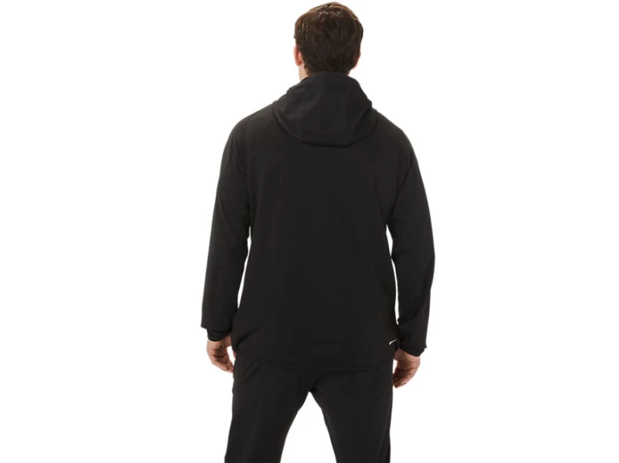 ASICS Men's Actibreeze Jacquard Brushed Knit Jacket - Performance Black